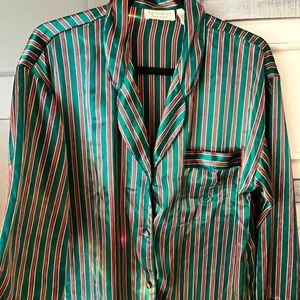 Vintage Victoria Secret Satin Silky Pajama top